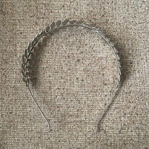Silver Leaf Headband